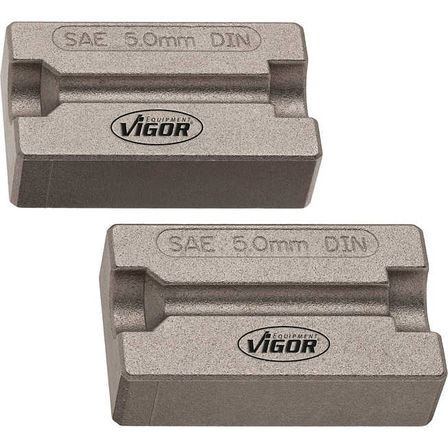 VIGOR Upínací čelisti - pár 5 mm ∙ V2551 ∙ 5 mm