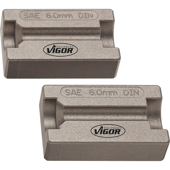 VIGOR Upínací čelisti - pár 6 mm ∙ V2552 ∙ 6 mm