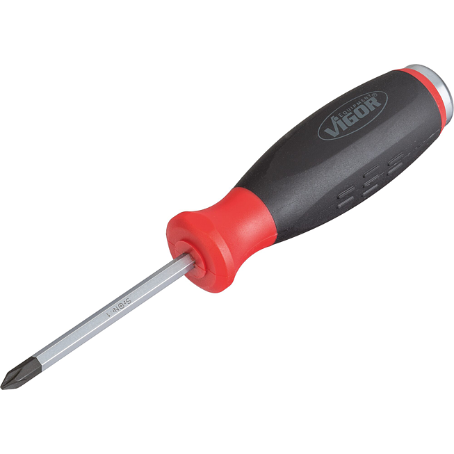 VIGOR Křížový šroubovák ∙ s úderovou hlavicí ∙ V3601 ∙ Křížový profil PH ∙ Velikost PH1
