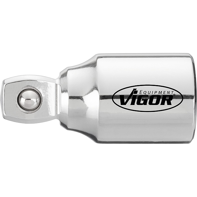 VIGOR Ot&aacute;čiv&eacute; prodloužen&iacute; ∙ V4317 ∙ 1/2 palce (12,5 mm) čtyřhran dut&yacute; ∙ 1/2 palce (12,5 mm) čtyřhran masivn&iacute; ∙ 50 mm