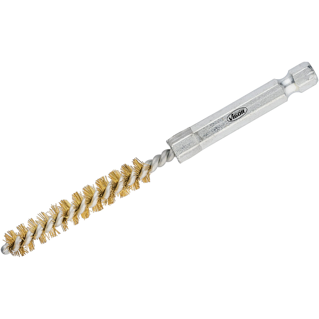 VIGOR Sada mosazných kartáčů ⌀ 8 mm ∙ V4646M-8