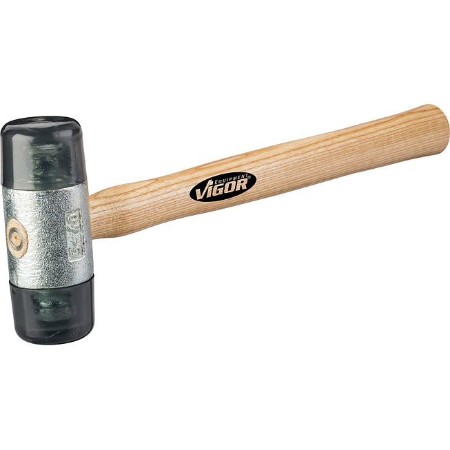 VIGOR Plastové šetrné kladívko ∙ V4661 ∙ 40 mm