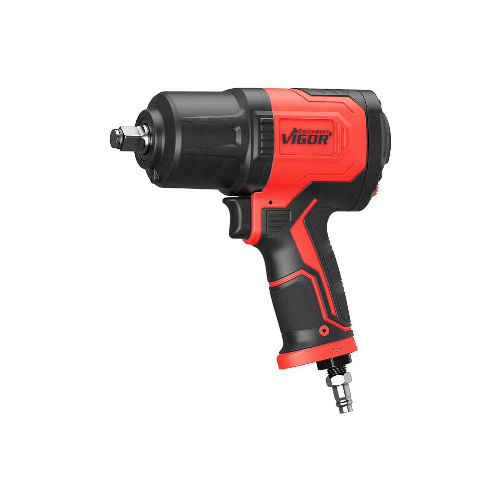 VIGOR Rázový utahovák ∙ V4801 ∙ Povolovací moment maximální [Nm]: 1800 Nm ∙ 1/2 palce (12,5 mm) čtyřhran masivní