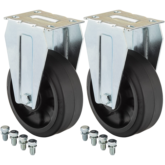 VIGOR Pevné kolečko (pár) ∙ pro speciální dílenské vozíky řady XL ∙ řady XL a pracovní stoly ∙ V4814-3 ∙ 2-dílný ∙ Počet ks nářadí: 2