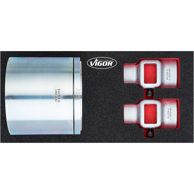 VIGOR Sada pánví ložisek nábojů ∙ s fixací ložisek kol ∙ V4908 ∙ 4-dílný ∙ Počet ks nářadí: 4