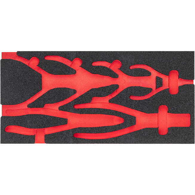 VIGOR Vložka z měkké pěny ∙ prázdná ∙ V4999N-L ∙ d x š x v: 393 mm x 188 mm x 35 mm