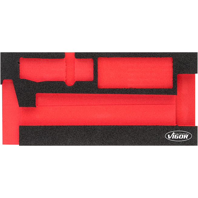 VIGOR Vložka z měkk&eacute; pěny ∙ pr&aacute;zdn&aacute; ∙ V5006-L ∙ d x &scaron; x v: 393 mm x 188 mm x 35 mm