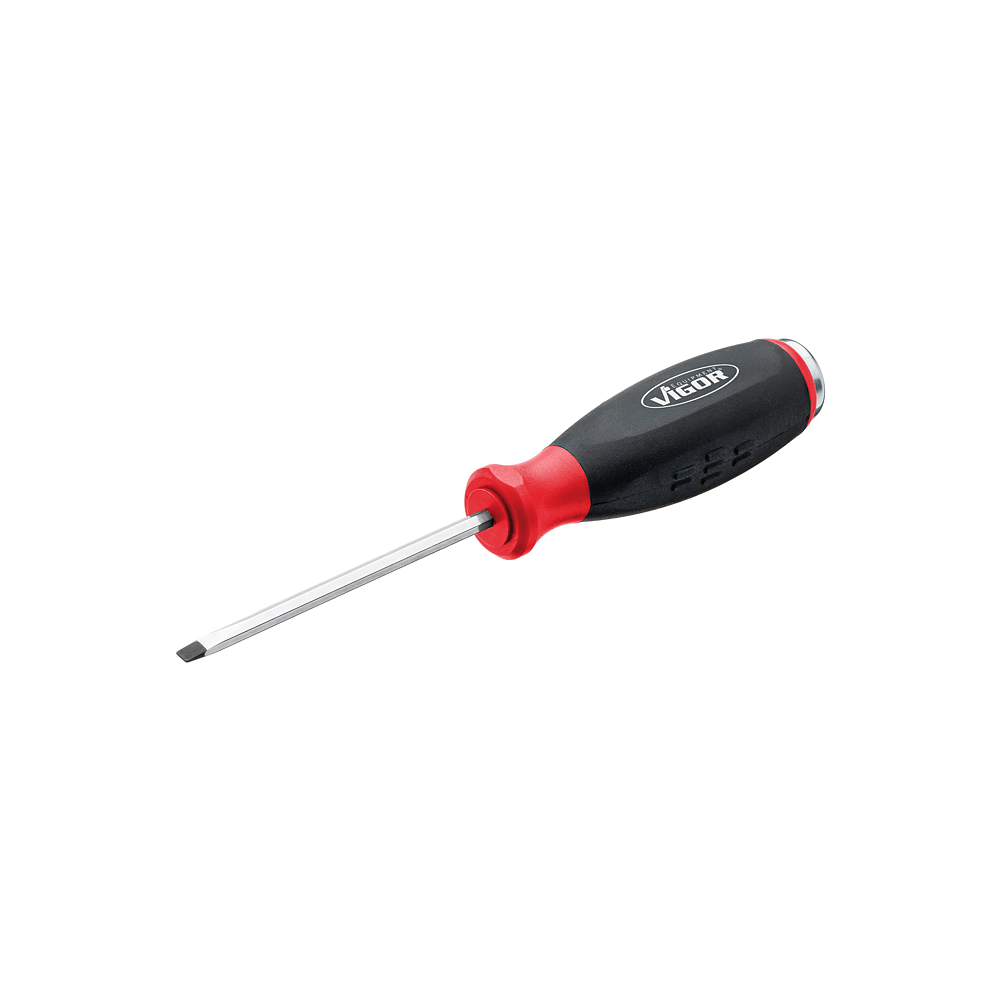 VIGOR &Scaron;roubov&aacute;k s&nbsp;&uacute;derovou hlavic&iacute; ∙ s hnac&iacute;m čtyřhranem ∙ V5010-SL3.5 ∙ 1/4 palce (6,3 mm) čtyřhran dut&yacute; ∙ Ploch&yacute; profil ∙ Velikost  x 3,5 mm