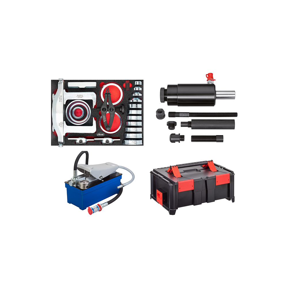 VIGOR Rozšiřující sada ∙ V5128-2 ∙ 36-dílný ∙ Počet ks nářadí: 36