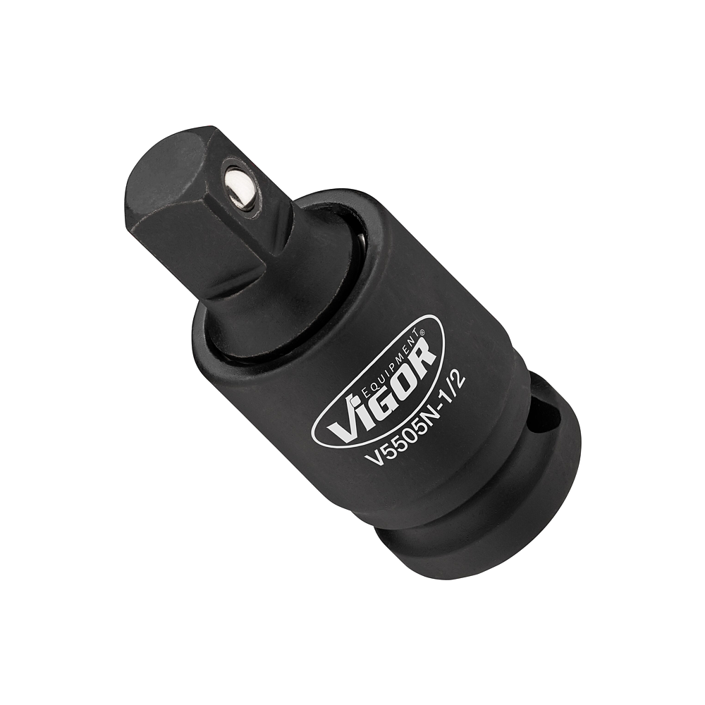 VIGOR Rázový utahovák kloubový kus ∙ V5505N-1/2 ∙ 1/2 palce (12,5 mm) čtyřhran dutý ∙ 1/2 palce (12,5 mm) čtyřhran masivní