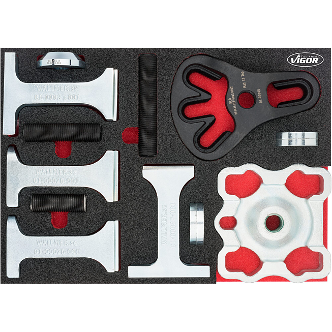 VIGOR Roz&scaron;iřuj&iacute;c&iacute; sada pro kompaktn&iacute; ložiska kol a n&aacute;boje kol ∙ V5549-1N ∙ 13-d&iacute;ln&yacute; ∙ Počet ks n&aacute;řad&iacute;: 13