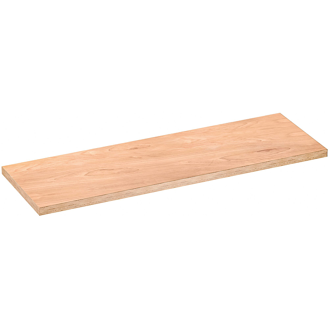 VIGOR Dřevěná pracovní deska kombinovaná ∙ střední ∙ V6000-01541 ∙ d x š x v: 1541 mm x 500 mm x 40 mm