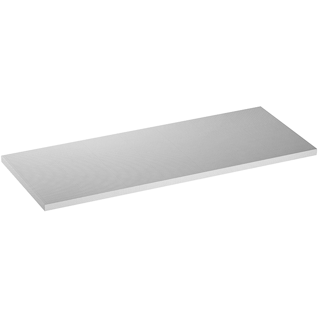 VIGOR Nerezová pracovní deska hluboká ∙ střední ∙ V6000-01725-XD ∙ d x š x v: 1725 mm x 700 mm x 40 mm