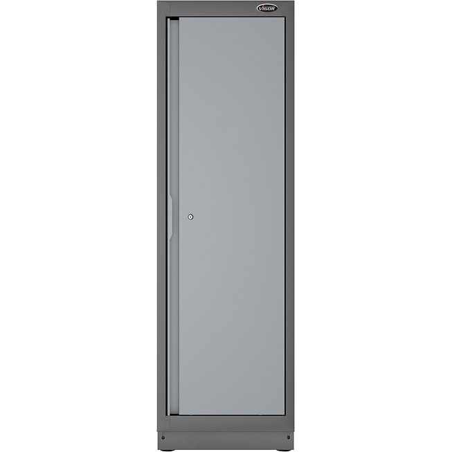 VIGOR Skříň s jednokřídlými dveřmi ∙ vysoká ∙ V6000-03 ∙ d x š x v: 600 mm x 526 mm x 1980 mm