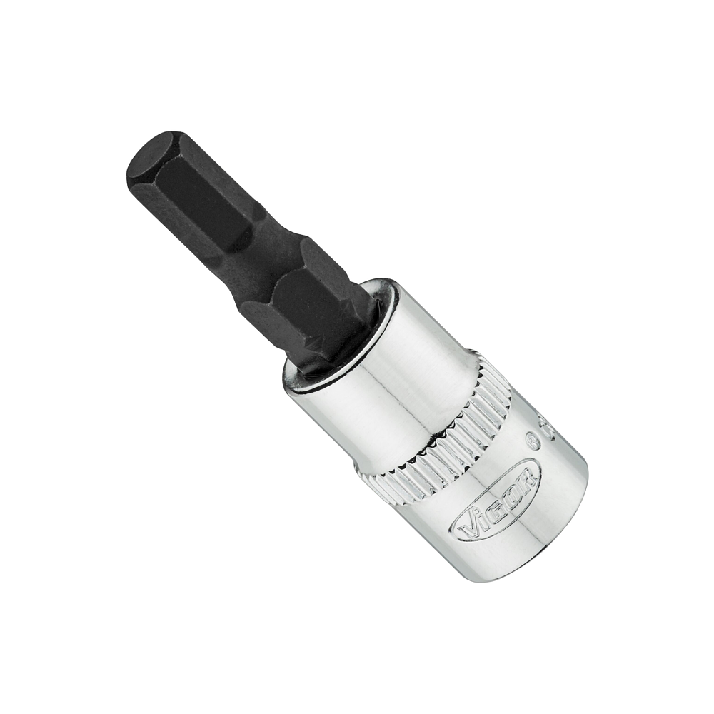 VIGOR N&aacute;strčn&aacute; hlavice ∙ V6020-H5-38 ∙ 1/4 palce (6,3 mm) čtyřhran dut&yacute; ∙ Profil s vnitřn&iacute;m &scaron;estihranem ∙ Velikost 5 mm