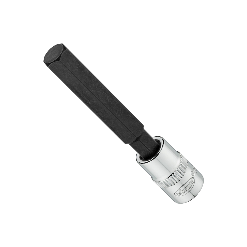 VIGOR N&aacute;strčn&aacute; hlavice ∙ V6020-H8-65 ∙ 1/4 palce (6,3 mm) čtyřhran dut&yacute; ∙ Profil s vnitřn&iacute;m &scaron;estihranem ∙ Velikost 8 mm
