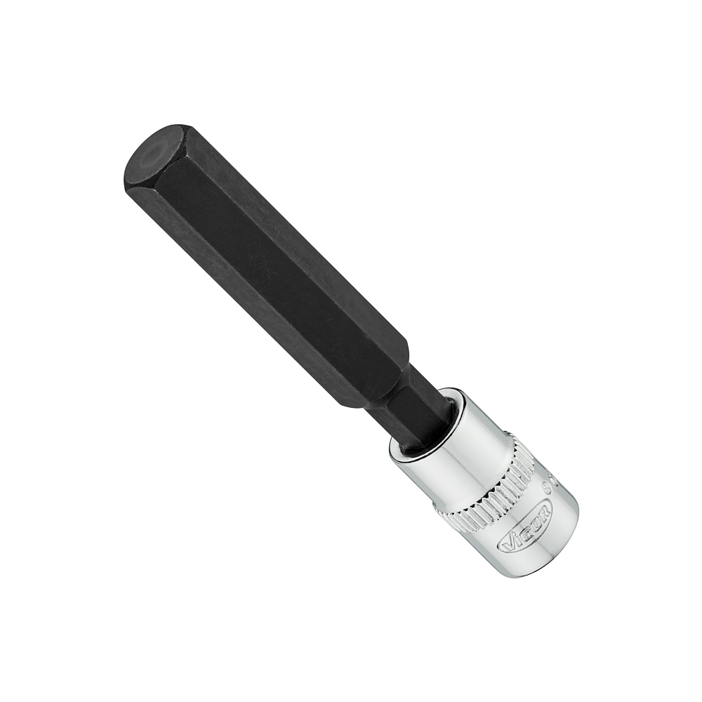 VIGOR N&aacute;strčn&aacute; hlavice ∙ V6020-H9-65 ∙ 1/4 palce (6,3 mm) čtyřhran dut&yacute; ∙ Profil s vnitřn&iacute;m &scaron;estihranem ∙ Velikost 9 mm