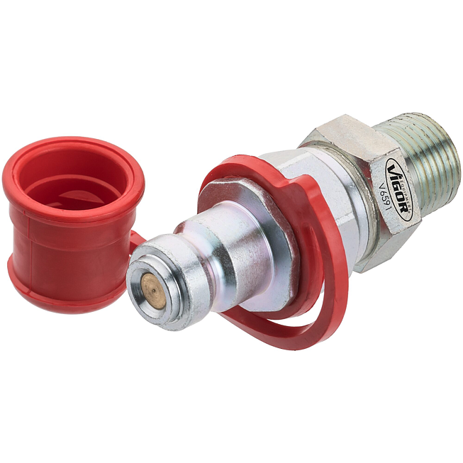 VIGOR Adaptér ∙ 3/8″ vnější závit ∙ na CEJN / válec ∙ V6591