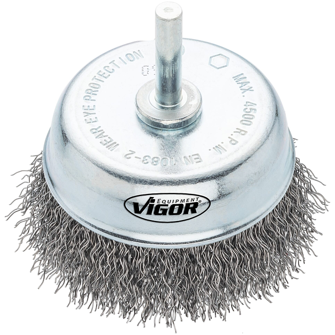 VIGOR Hrncový kartáč ∙ 75 mm ∙ hrubý ∙ V6800-75