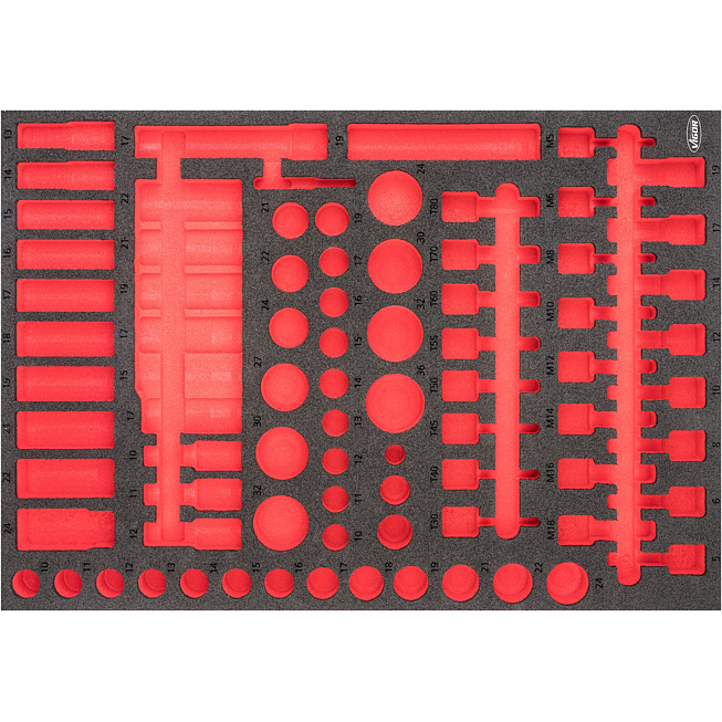 VIGOR Vložka z měkk&eacute; pěny ∙ pr&aacute;zdn&aacute; ∙ V6811-L ∙ d x &scaron; x v: 563 mm x 393 mm x 35 mm