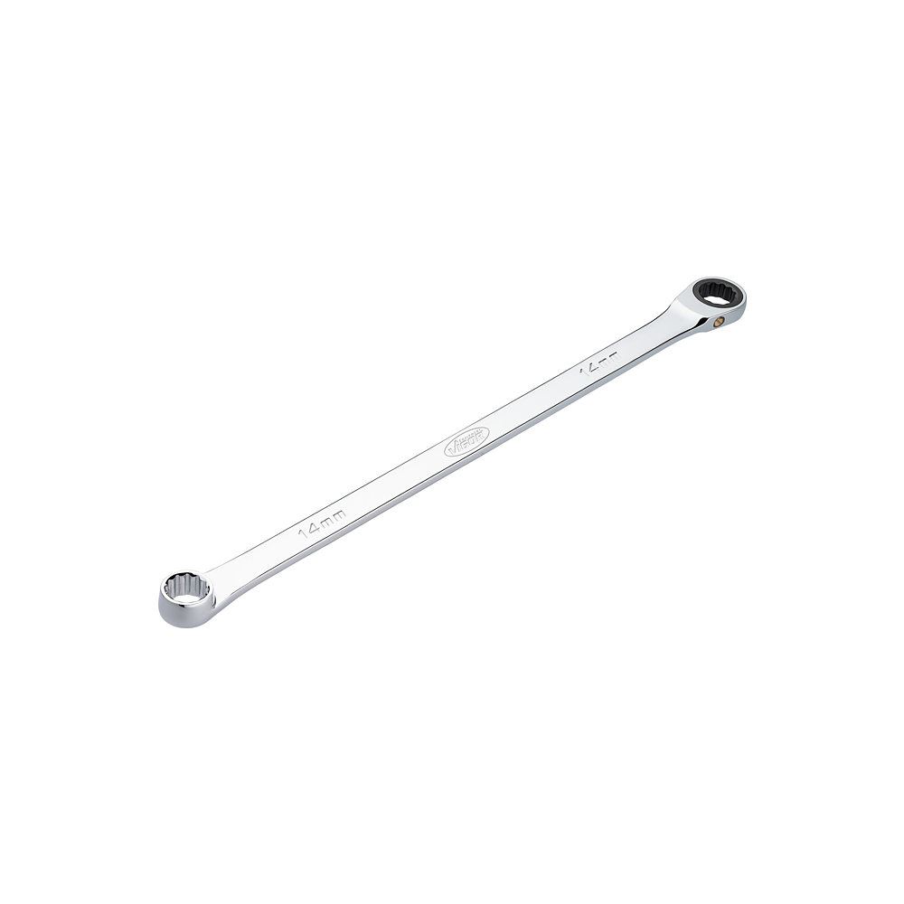 VIGOR Ráčnový očkový klíč · extra dlouhý ∙ V7031-14 ∙ Velikost 14 mm