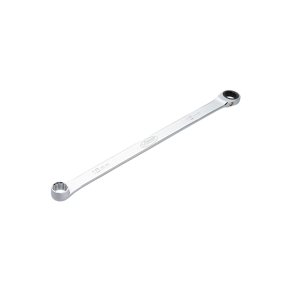 VIGOR Ráčnový očkový klíč · extra dlouhý ∙ V7031-16 ∙ Velikost 16 mm