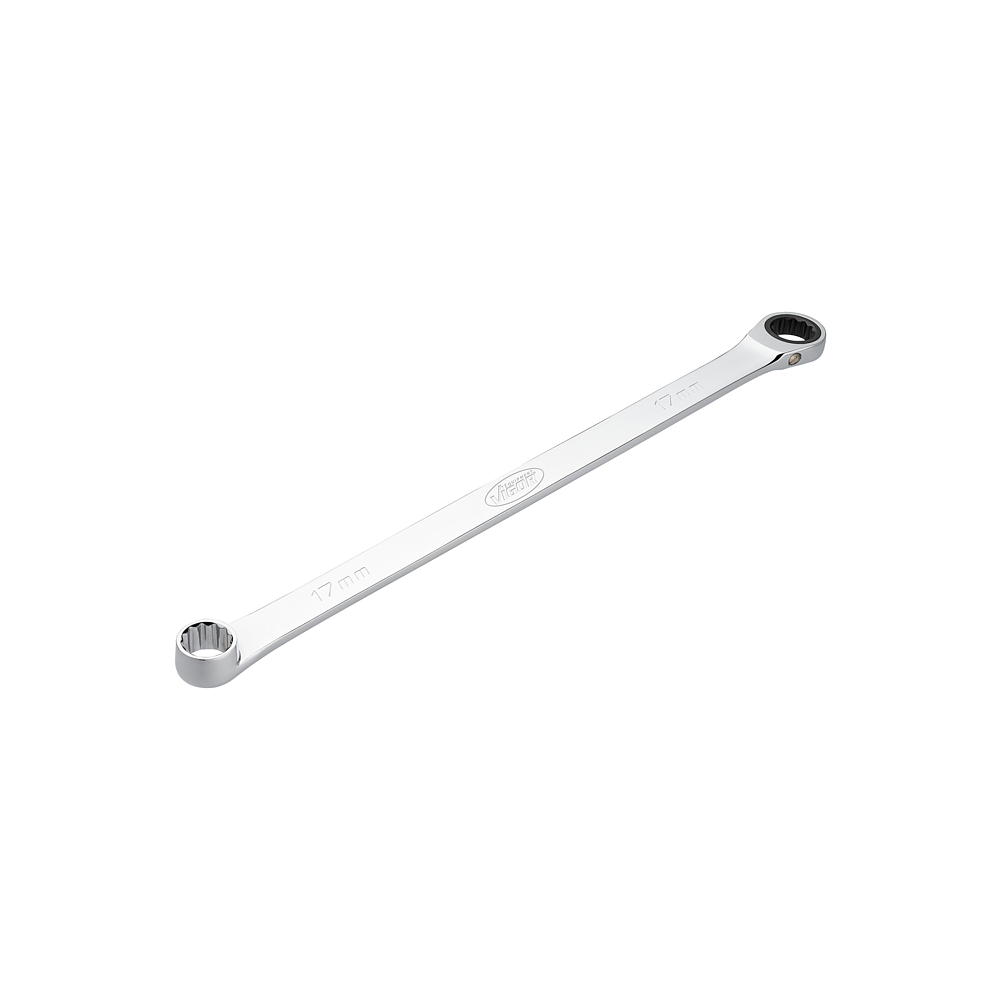 VIGOR Ráčnový očkový klíč · extra dlouhý ∙ V7031-17 ∙ Velikost 17 mm