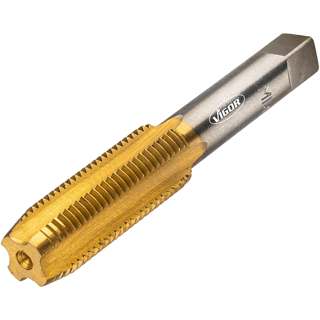 VIGOR Ruční závitový vrták ∙ M 14 x 1,5 TIN ∙ V7181-6