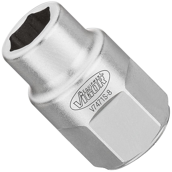 VIGOR Nástrčná hlavice ∙ V7471S-8 ∙ Velikost 8 mm