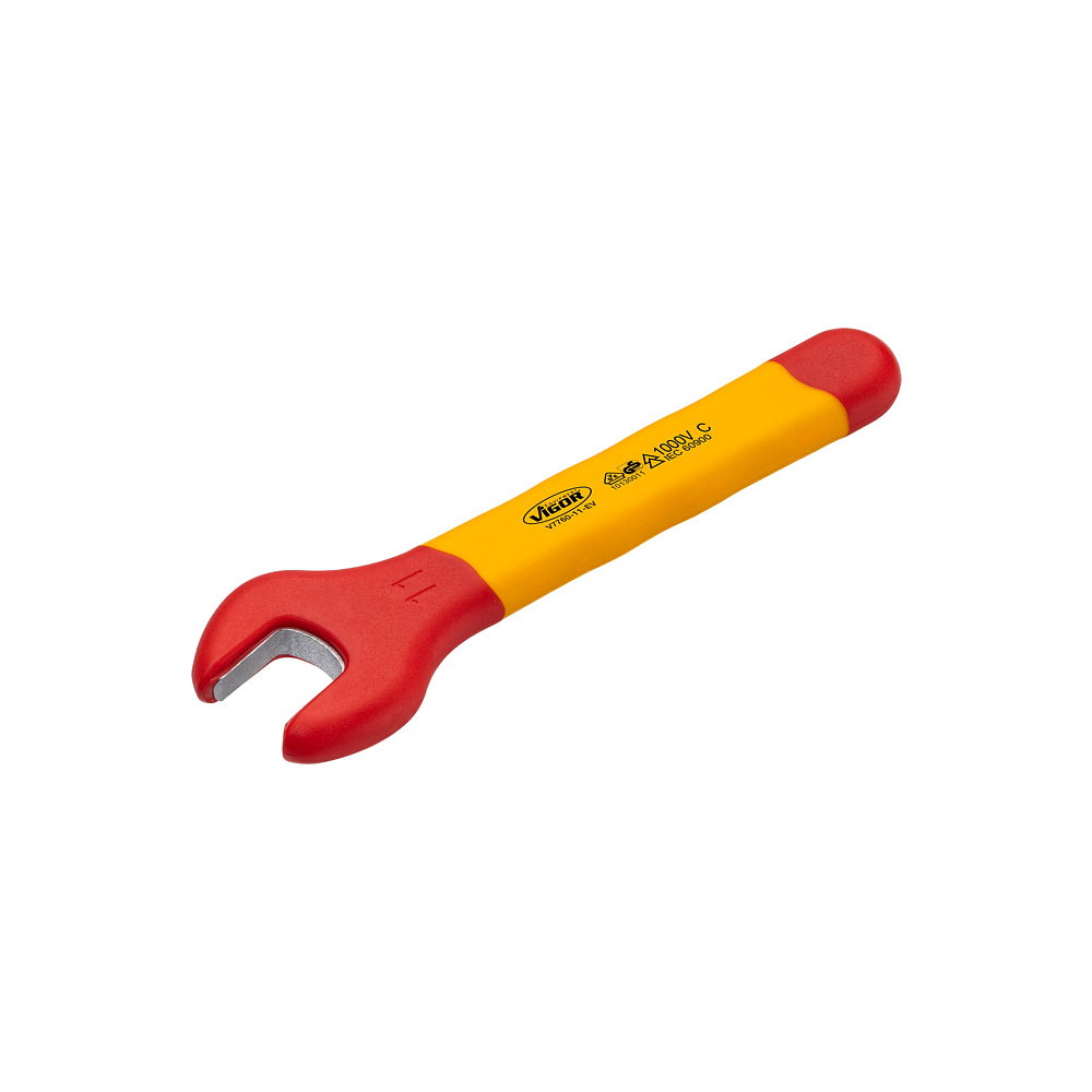 VIGOR Ploch&yacute; kl&iacute;č ∙ EV ∙ V7760-11-EV ∙ Profil vněj&scaron;&iacute; &scaron;estihran ∙ Velikost 11 mm